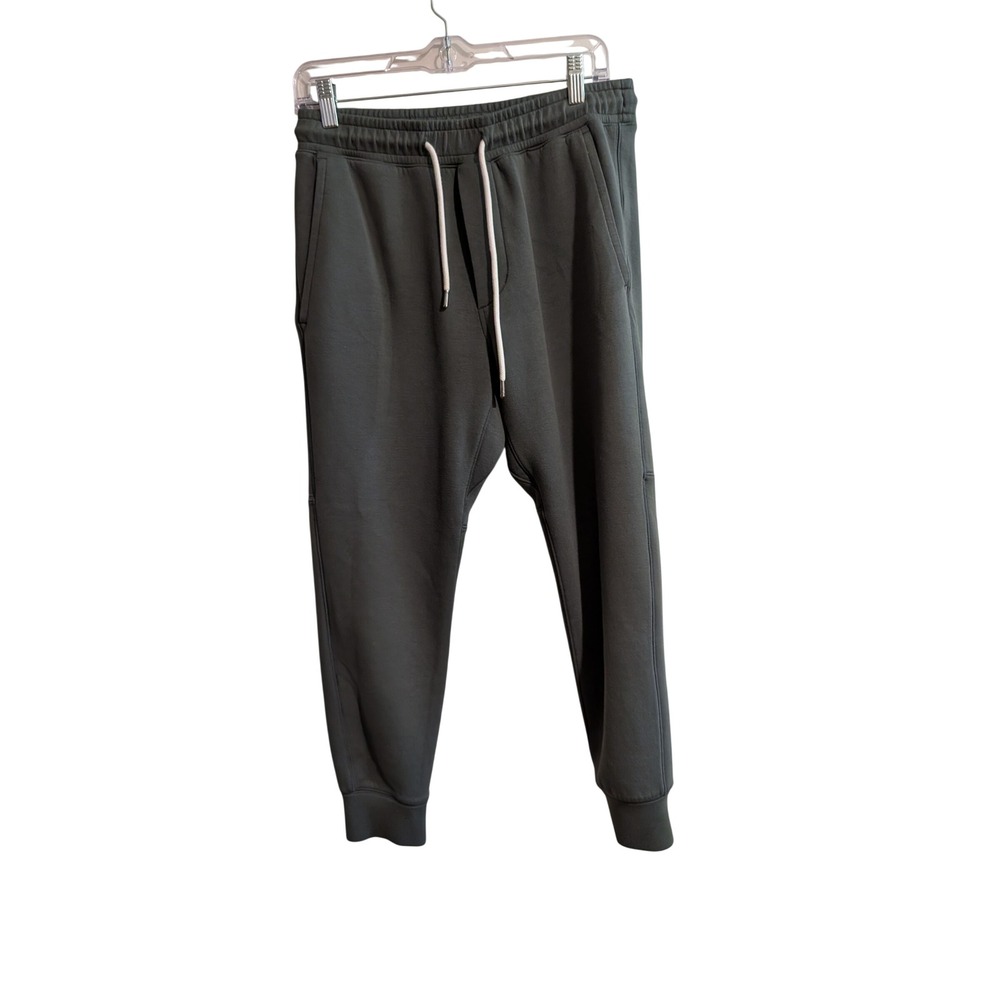 American Eagle 24/7 Joggers Mens Small Green Athletic Sweatpants Drawstring AE